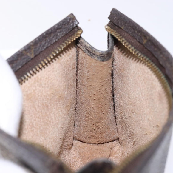 LOUIS VUITTON Monogram Poche Toilette 15 Pouch M47546 LV Auth 133292