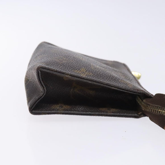 LOUIS VUITTON Monogram Poche Toilette 15 Pouch M47546 LV Auth 133292
