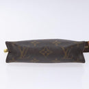 LOUIS VUITTON Monogram Poche Toilette 15 Pouch M47546 LV Auth 133292-6