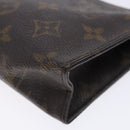 LOUIS VUITTON Monogram Poche Toilette 15 Pouch M47546 LV Auth 133292-7