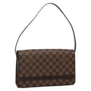 LOUIS VUITTON Damier Ebene Tribeca Ron Shoulder Bag N51160 LV Auth 133305-1