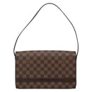 LOUIS VUITTON Damier Ebene Tribeca Ron Shoulder Bag N51160 LV Auth 133305-13
