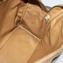 GUCCI GG Supreme Shoulder Bag PVC Beige Auth 133313-19