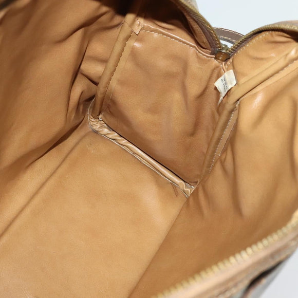 GUCCI GG Supreme Shoulder Bag PVC Beige Auth 133313