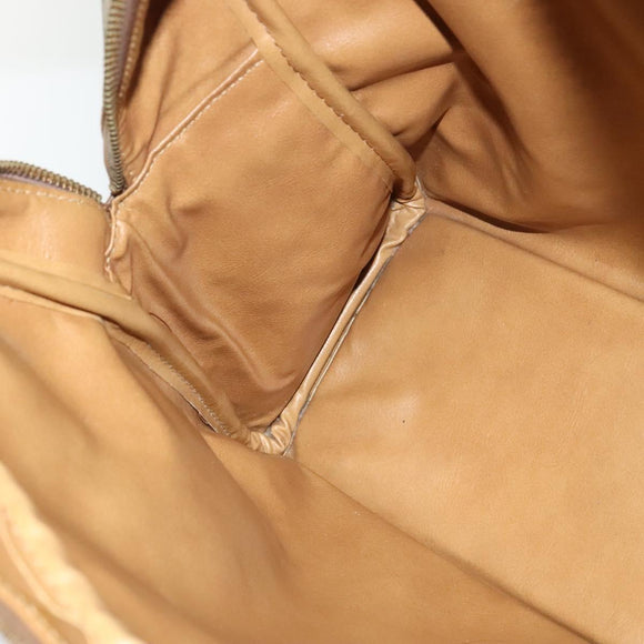 GUCCI GG Supreme Shoulder Bag PVC Beige Auth 133313