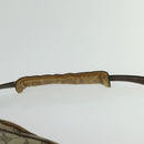 GUCCI GG Supreme Shoulder Bag PVC Beige Auth 133313-14