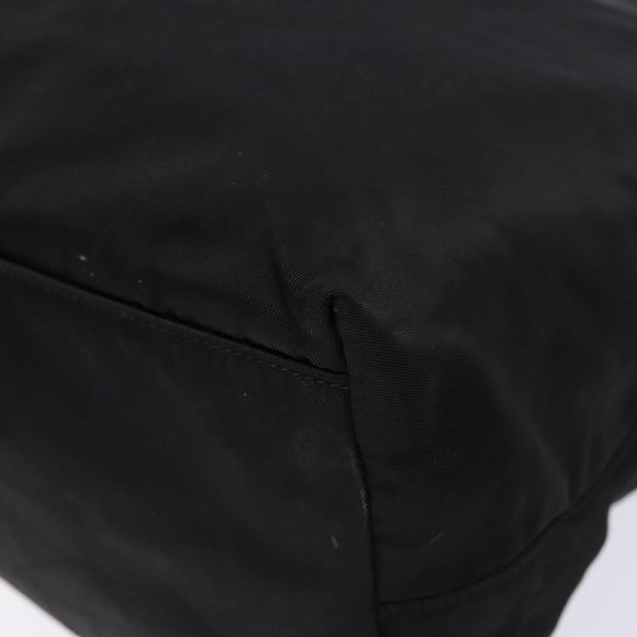 PRADA Hand Bag Nylon Black Auth 133319