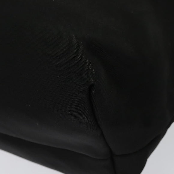 GUCCI Tote Bag Canvas Black Silver 002 2123 0456 Auth 133320