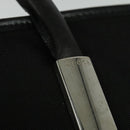 GUCCI Tote Bag Canvas Black Silver 002 2123 0456 Auth 133320-14