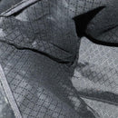 GUCCI Tote Bag Canvas Black Silver 002 2123 0456 Auth 133320-18