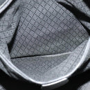 GUCCI Tote Bag Canvas Black Silver 002 2123 0456 Auth 133320-19