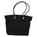 GUCCI Tote Bag Canvas Black Silver 002 2123 0456 Auth 133320-2