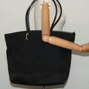 GUCCI Tote Bag Canvas Black Silver 002 2123 0456 Auth 133320-21