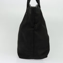 GUCCI Tote Bag Canvas Black Silver 002 2123 0456 Auth 133320-4