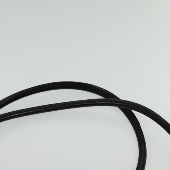 GUCCI Tote Bag Canvas Black Silver 002 2123 0456 Auth 133320