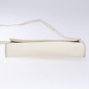 GUCCI Micro GG Supreme Shoulder Bag PVC White Gold 004 58 0264 Auth 133321-10