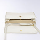 GUCCI Micro GG Supreme Shoulder Bag PVC White Gold 004 58 0264 Auth 133321-17