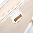 GUCCI Micro GG Supreme Shoulder Bag PVC White Gold 004 58 0264 Auth 133321-18