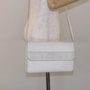 GUCCI Micro GG Supreme Shoulder Bag PVC White Gold 004 58 0264 Auth 133321-24