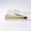 GUCCI Micro GG Supreme Shoulder Bag PVC White Gold 004 58 0264 Auth 133321-4