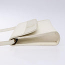 GUCCI Micro GG Supreme Shoulder Bag PVC White Gold 004 58 0264 Auth 133321-5