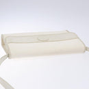 GUCCI Micro GG Supreme Shoulder Bag PVC White Gold 004 58 0264 Auth 133321-6