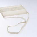 GUCCI Micro GG Supreme Shoulder Bag PVC White Gold 004 58 0264 Auth 133321-7