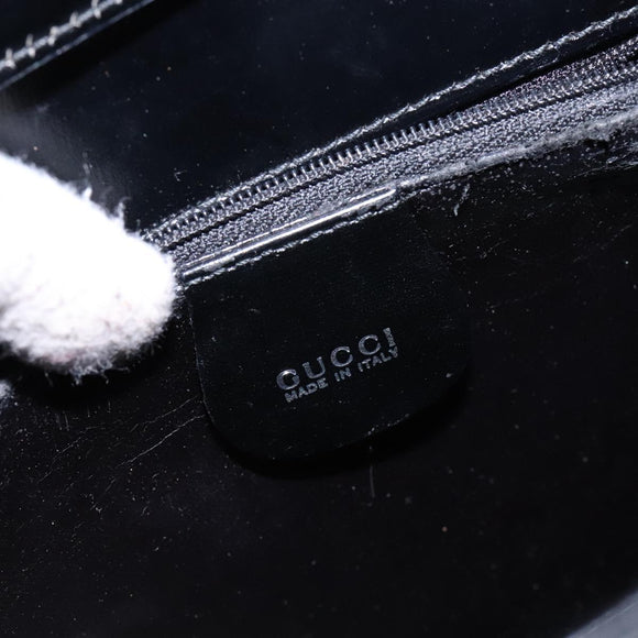 GUCCI Hand Bag Leather Black 001 2058 1773 5 Auth 133322