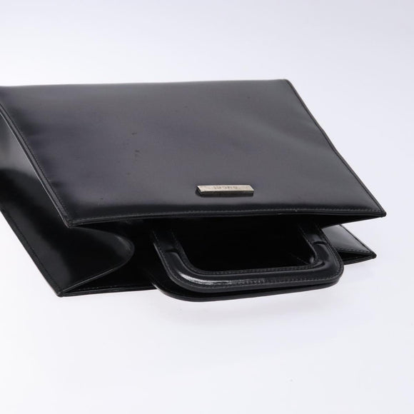 GUCCI Hand Bag Leather Black 001 2058 1773 5 Auth 133322