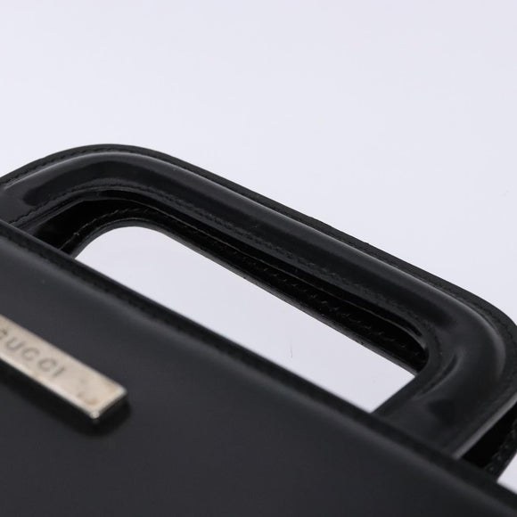 GUCCI Hand Bag Leather Black 001 2058 1773 5 Auth 133322