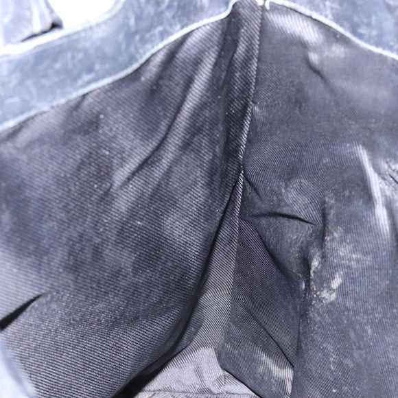 GUCCI GG Canvas Tote Bag Beige Black 002 1121 Auth 133325