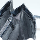 GUCCI GG Canvas Tote Bag Silver Black Auth 133326-20