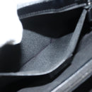 GUCCI GG Canvas Tote Bag Silver Black Auth 133326-24