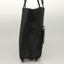 GUCCI GG Canvas Tote Bag Silver Black Auth 133326-4