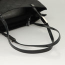 GUCCI GG Canvas Tote Bag Silver Black Auth 133326-7