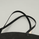 GUCCI GG Canvas Tote Bag Silver Black Auth 133326-14