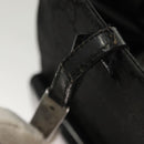 GUCCI GG Canvas Tote Bag Silver Black Auth 133326-8