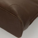 GUCCI Tote Bag Leather Brown Auth 133332-15