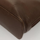 GUCCI Tote Bag Leather Brown Auth 133332-17