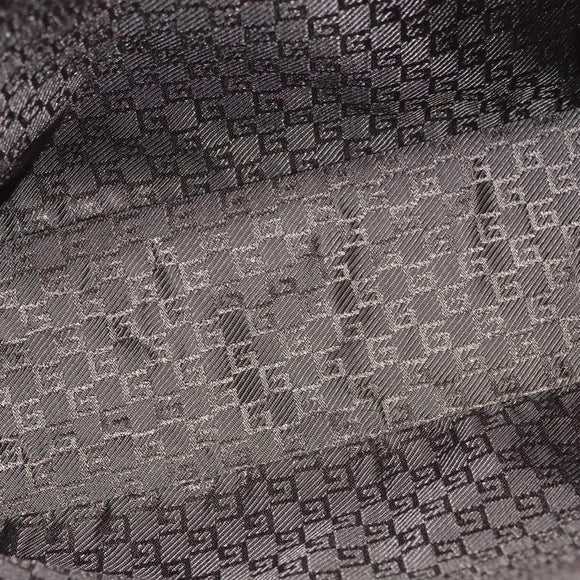 GUCCI Tote Bag Leather Brown Auth 133332