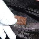 GUCCI Tote Bag Leather Brown Auth 133332-12