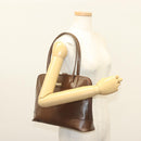 GUCCI Tote Bag Leather Brown Auth 133332-23