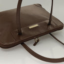 GUCCI Tote Bag Leather Brown Auth 133332-6