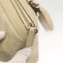 GUCCI GG Canvas Guccissima Abbey Tote Bag Leather White Gold 141470 Auth 133333-10