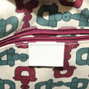 GUCCI GG Canvas Guccissima Abbey Tote Bag Leather White Gold 141470 Auth 133333-18