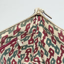 GUCCI GG Canvas Guccissima Abbey Tote Bag Leather White Gold 141470 Auth 133333-19