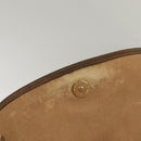 GUCCI GG Supreme Web Sherry Line Clutch Bag PVC Beige Gold 89 01 030 Auth 133336-9