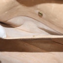 GUCCI GG Supreme Web Sherry Line Clutch Bag PVC Beige Gold 89 01 030 Auth 133336-11