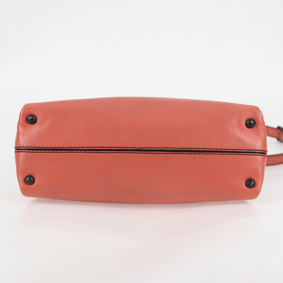 BOTTEGA VENETA Hand Bag Leather 2way Pink Auth 133343V