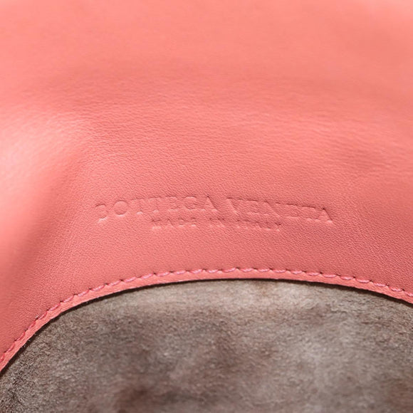BOTTEGA VENETA Hand Bag Leather 2way Pink Auth 133343V